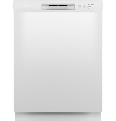 Hotpoint® Two Button Dishwasher with Plastic Interior