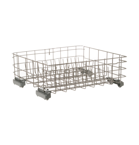 Dishwasher lower rack complete assembly