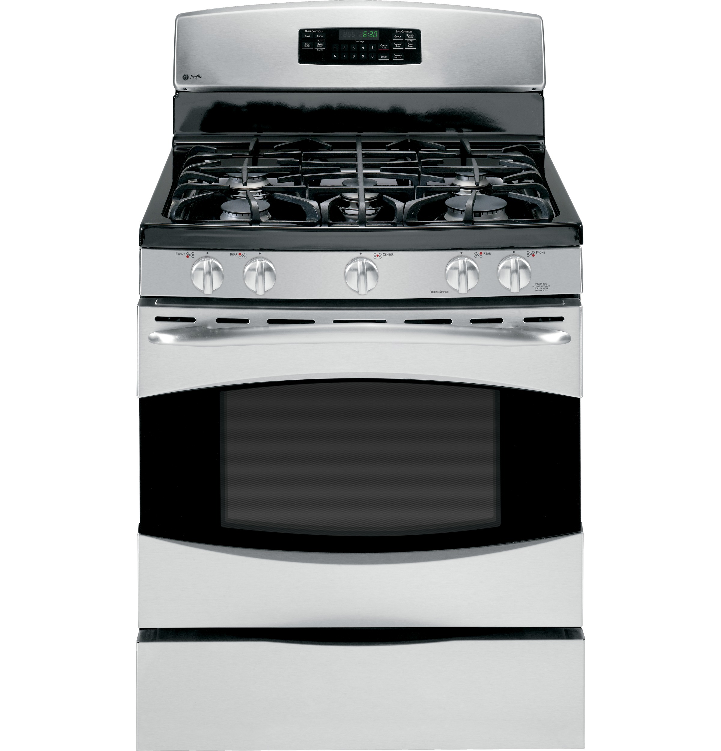 GE Profile™ Free-Standing Self-Clean Gas Range