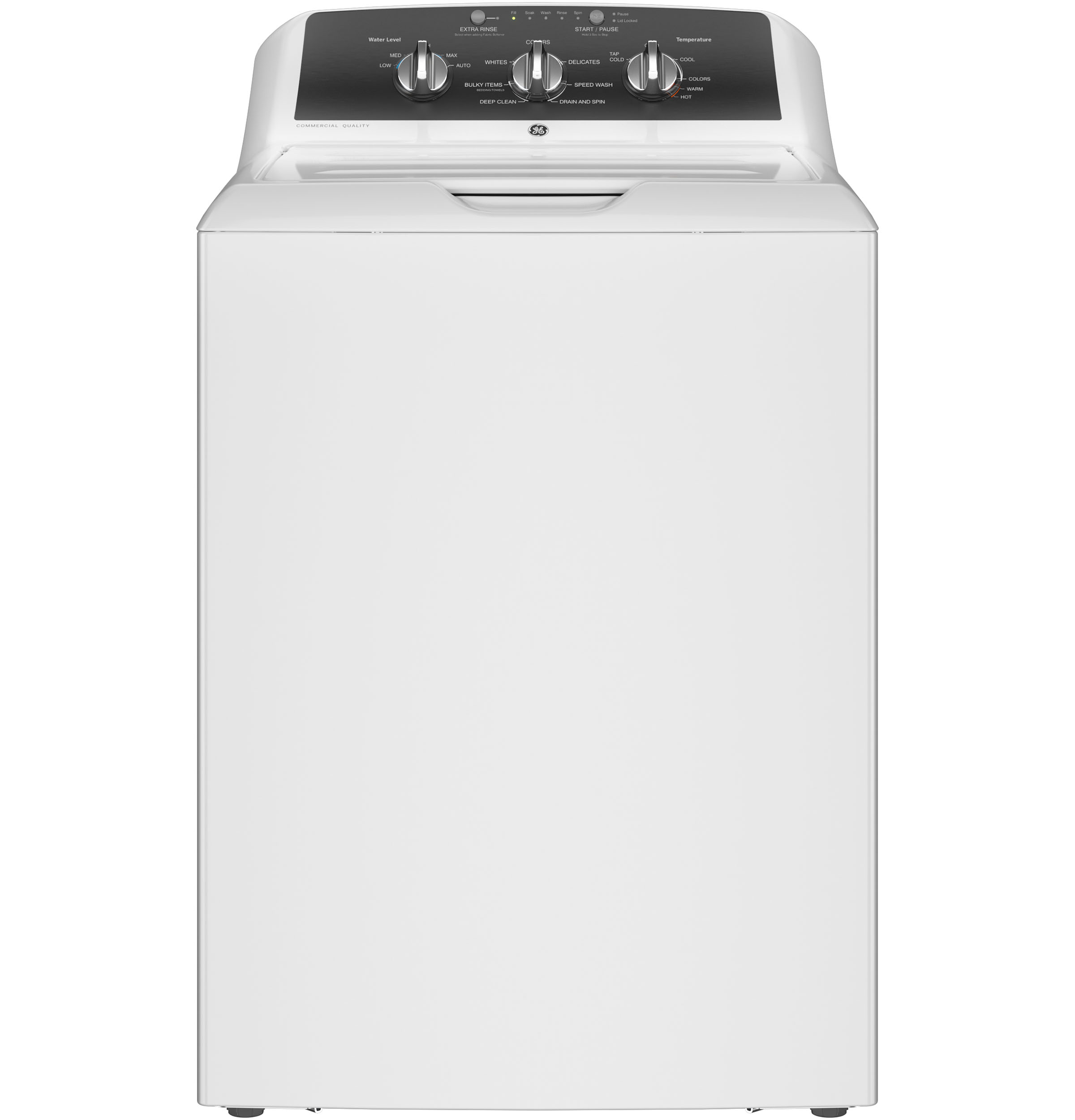 GE® 4.3 cu. ft. Capacity Washer with Stainless Steel Basket,5-yr Limited Warranty​