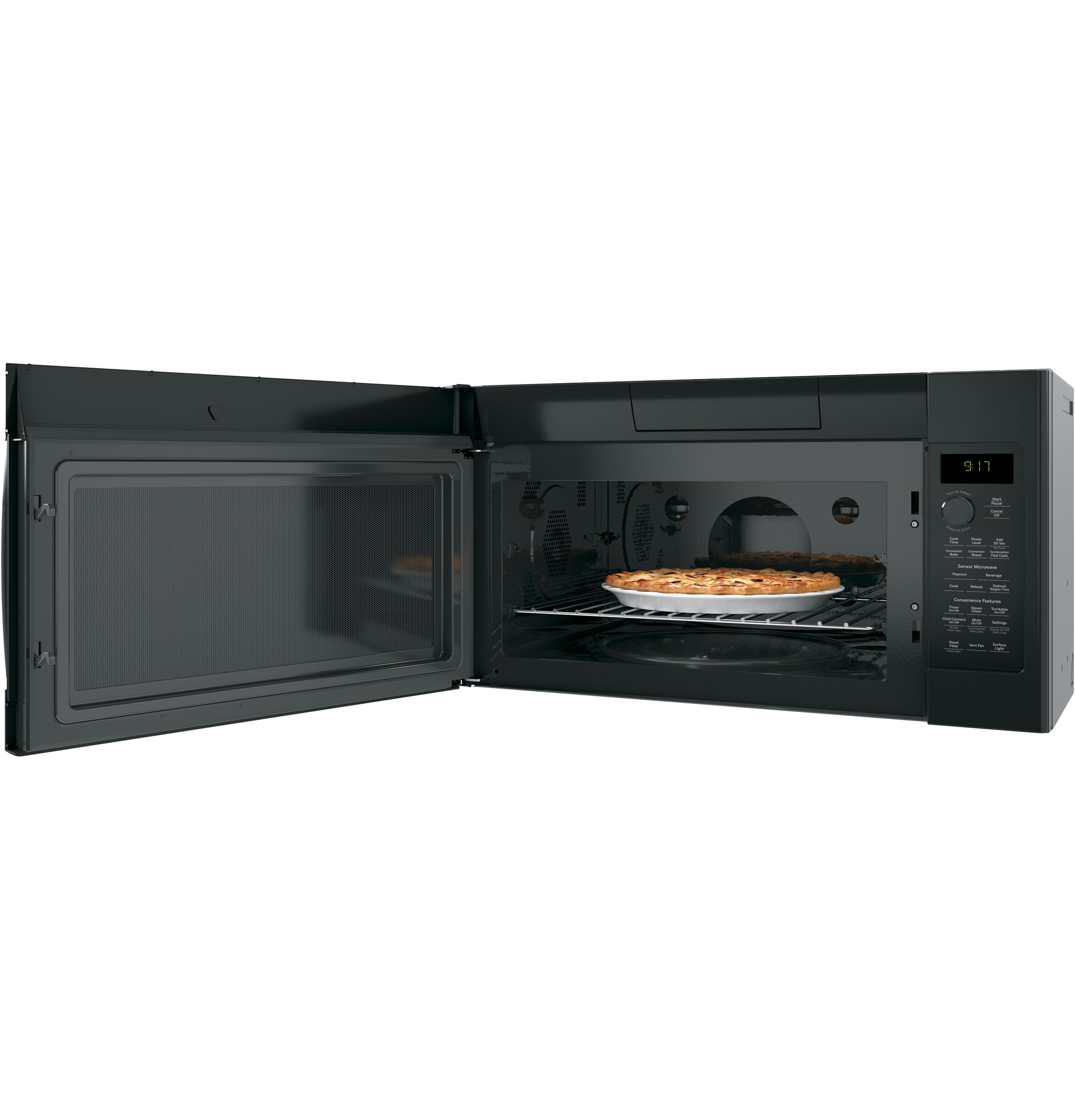 Model: PVM9179DRBB | GE Profile GE Profile™ 1.7 Cu. Ft. Convection Over-the-Range Microwave Oven