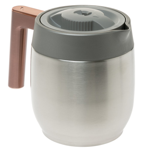 VACUUM CARAFE WITH LID - BRUSHED STAINLESS