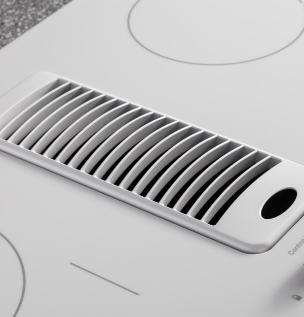 Downdraft exhaust