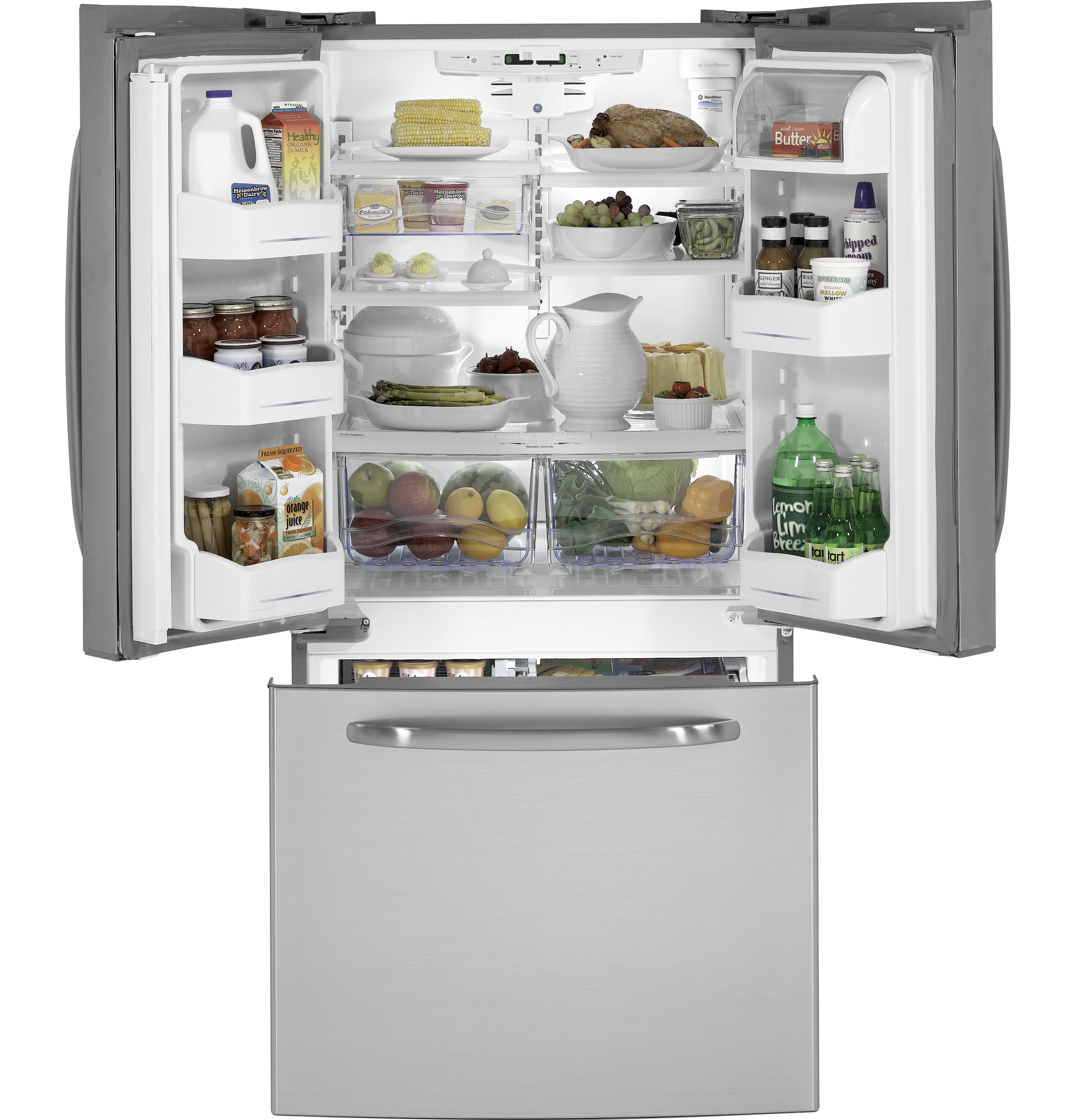 GE® ENERGY STAR® 22.0 Cu. Ft. French-Door Refrigerator