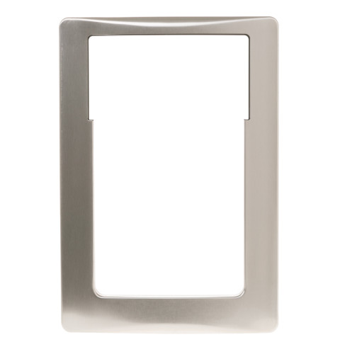 REFRIGERATOR DISPENSER TRIM - STAINLESS STEEL