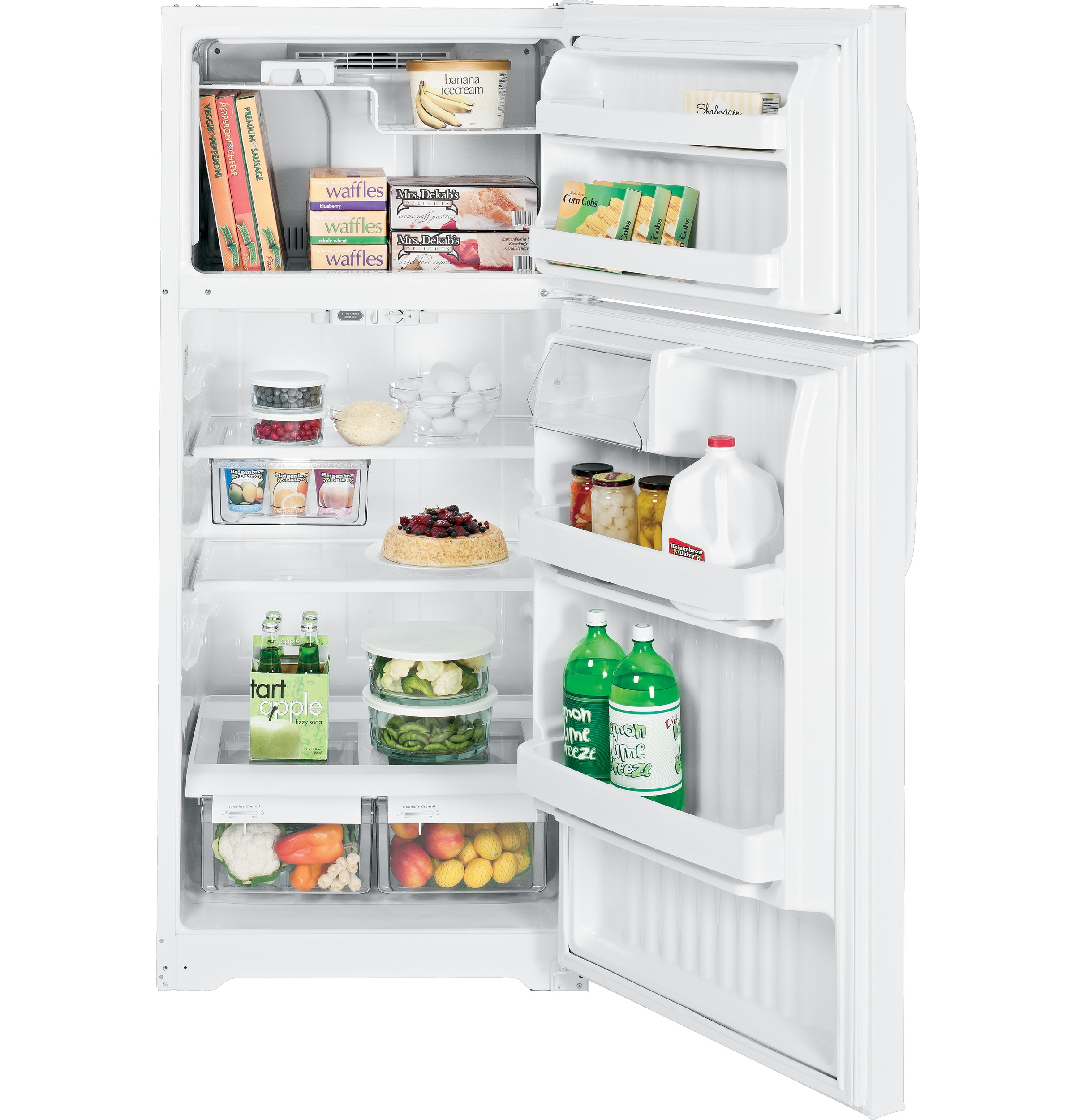 GE® ENERGY STAR® 16.5 Cu. Ft. Top-Freezer Refrigerator
