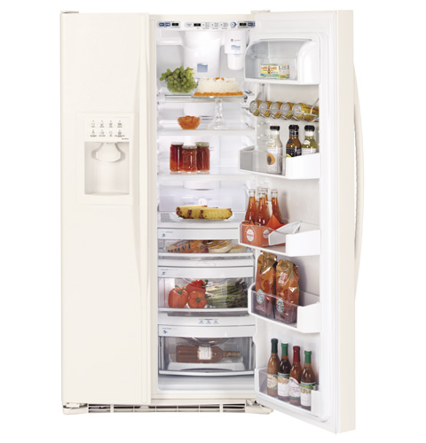 GE Profile CustomStyle™ 22.6 Cu. Ft. Side-By-Side Refrigerator