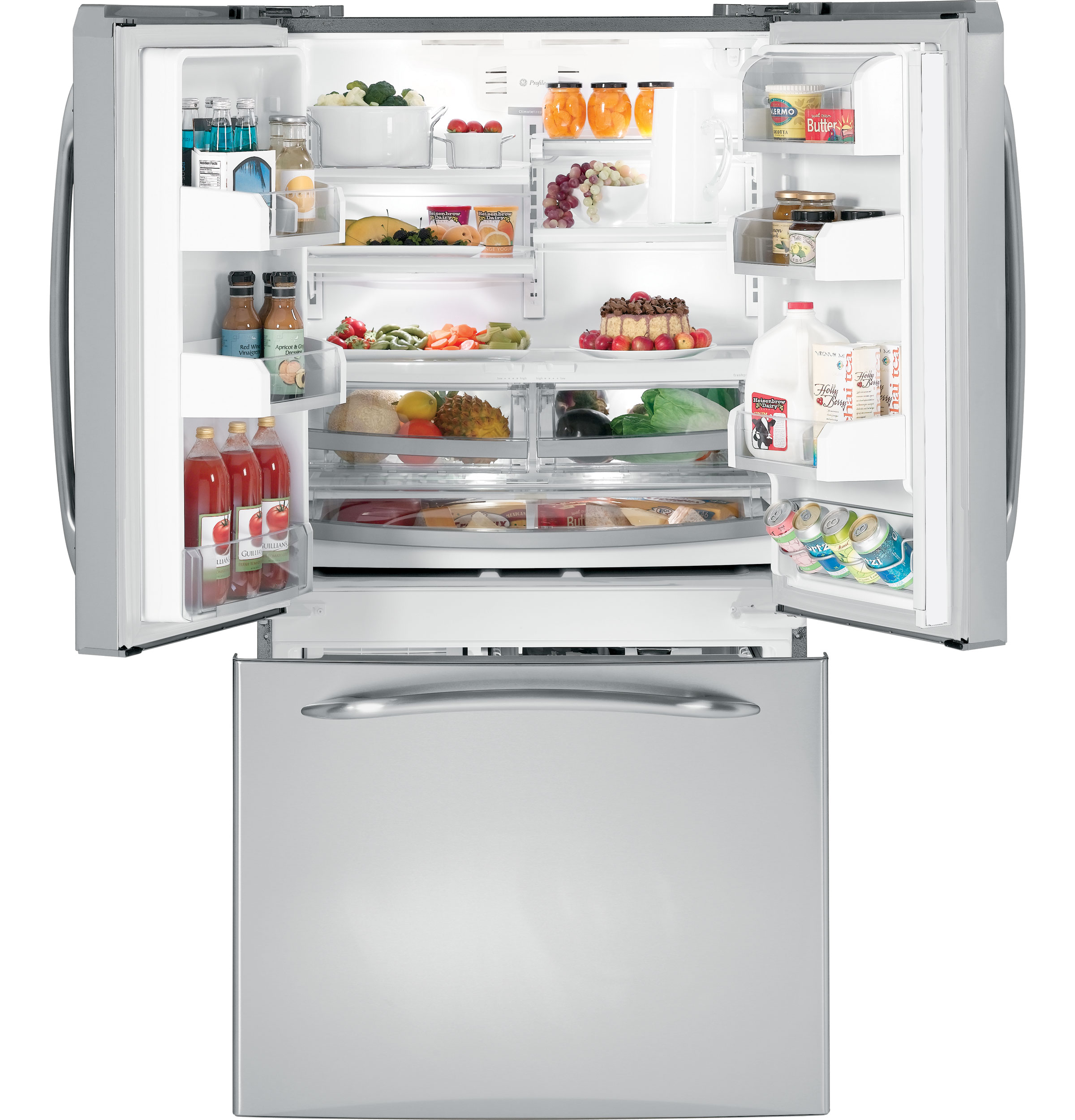 GE Profile™ ENERGY STAR® 20.8 Cu. Ft. French-Door Refrigerator