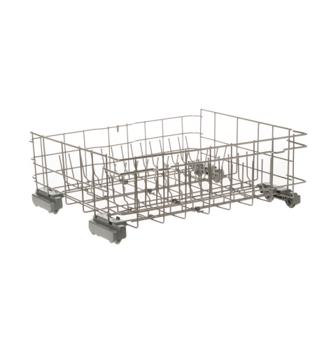 Dishwasher lower rack complete assembly