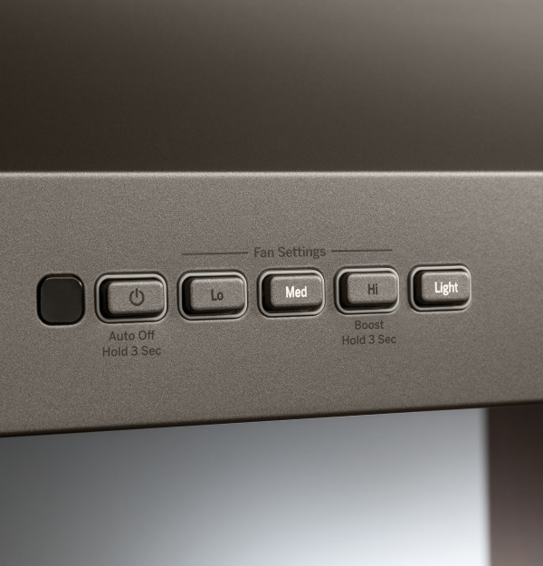 Electronic backlit controls