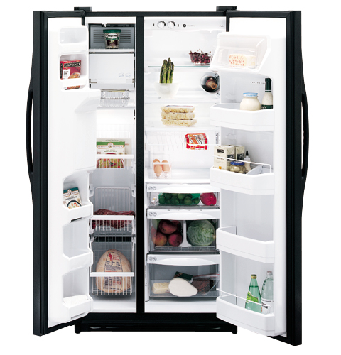 Refrigerators Side by Side,  611 Liters Freezer 189 L., EnergySmart   Class B, Up-Front electronic dial controls, White model