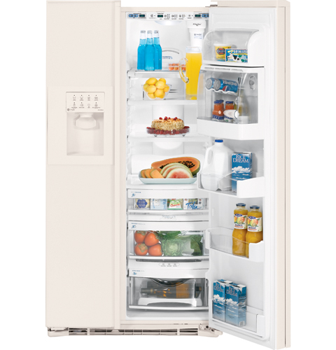 GE Profile™ ENERGY STAR® 22.6 Cu. Ft. Side-By-Side Refrigerator with Dispenser