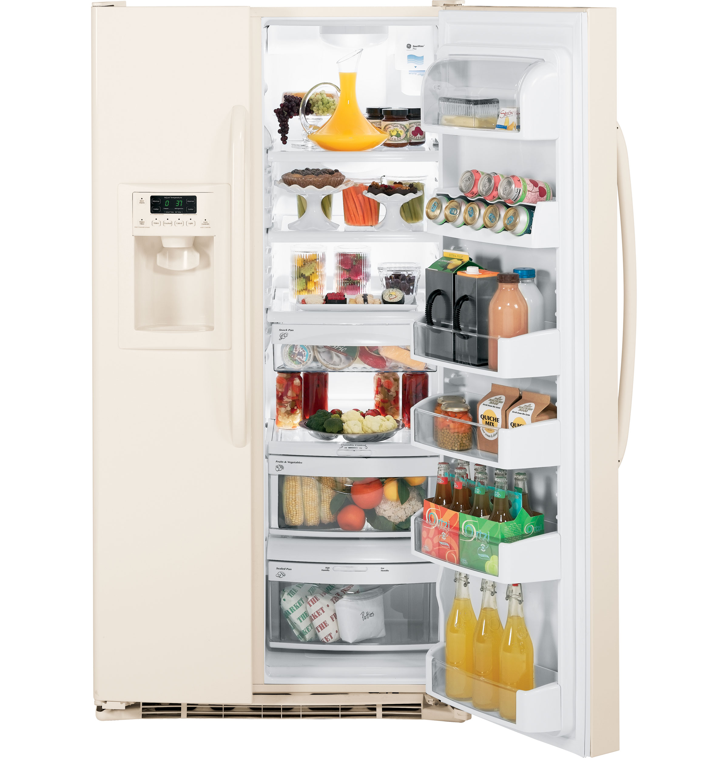 GE® ENERGY STAR® 25.4 Cu. Ft. Side-By-Side Refrigerator with Dispenser