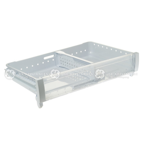 WHITE FREEZER UPPER BASKET W/ DIVIDER