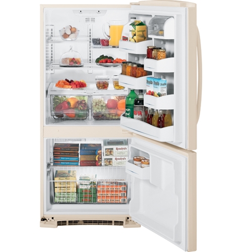 GE® ENERGY STAR® 23.1 Cu. Ft. Bottom Freezer Refrigerator