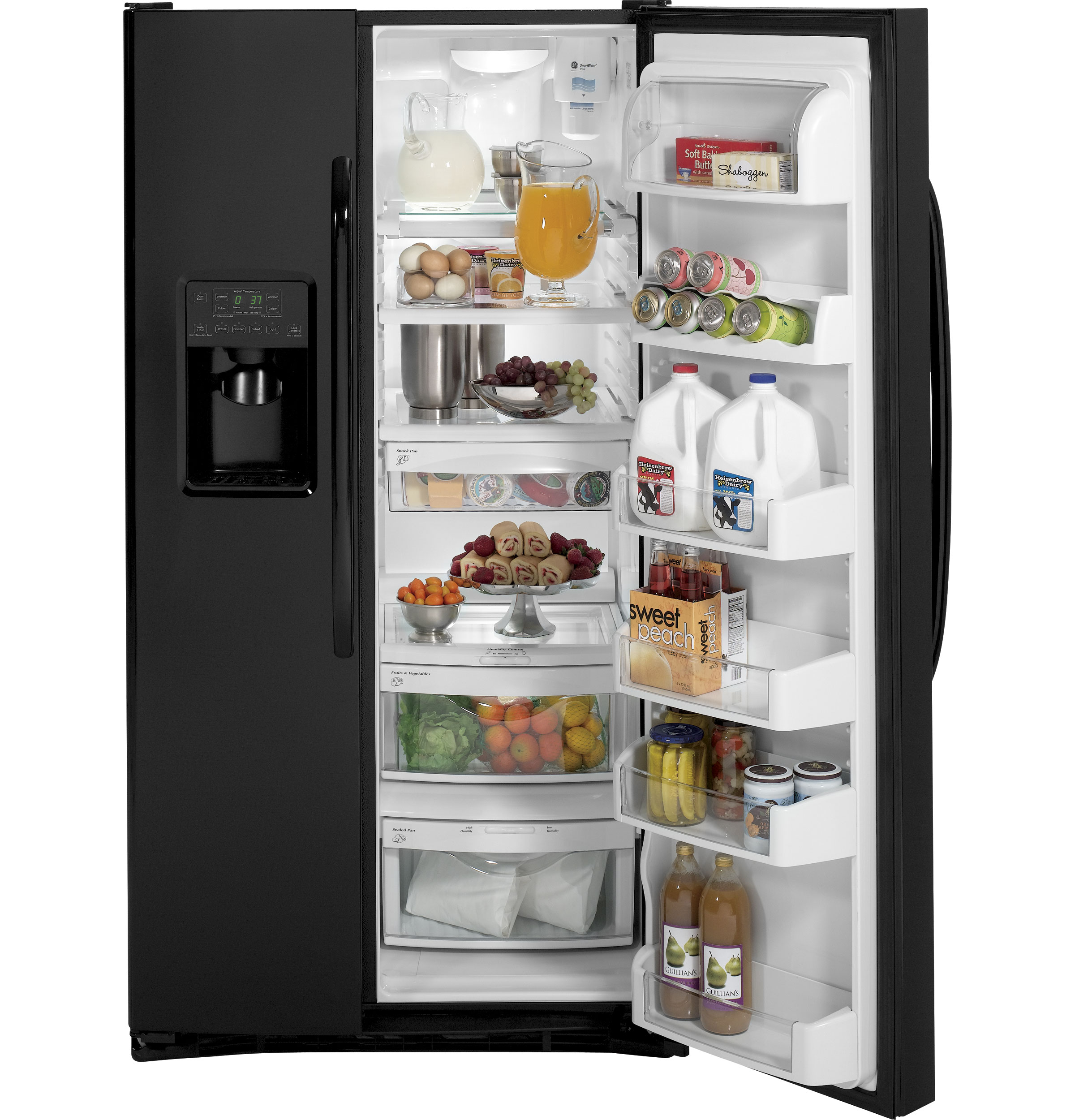 GE® ENERGY STAR® 25.9 Cu. Ft. Side-By-Side Refrigerator with Dispenser