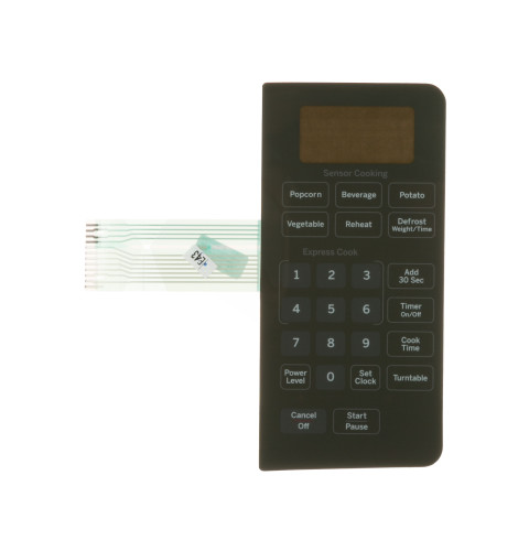 MICROWAVE CONTROL PANEL - BLACK