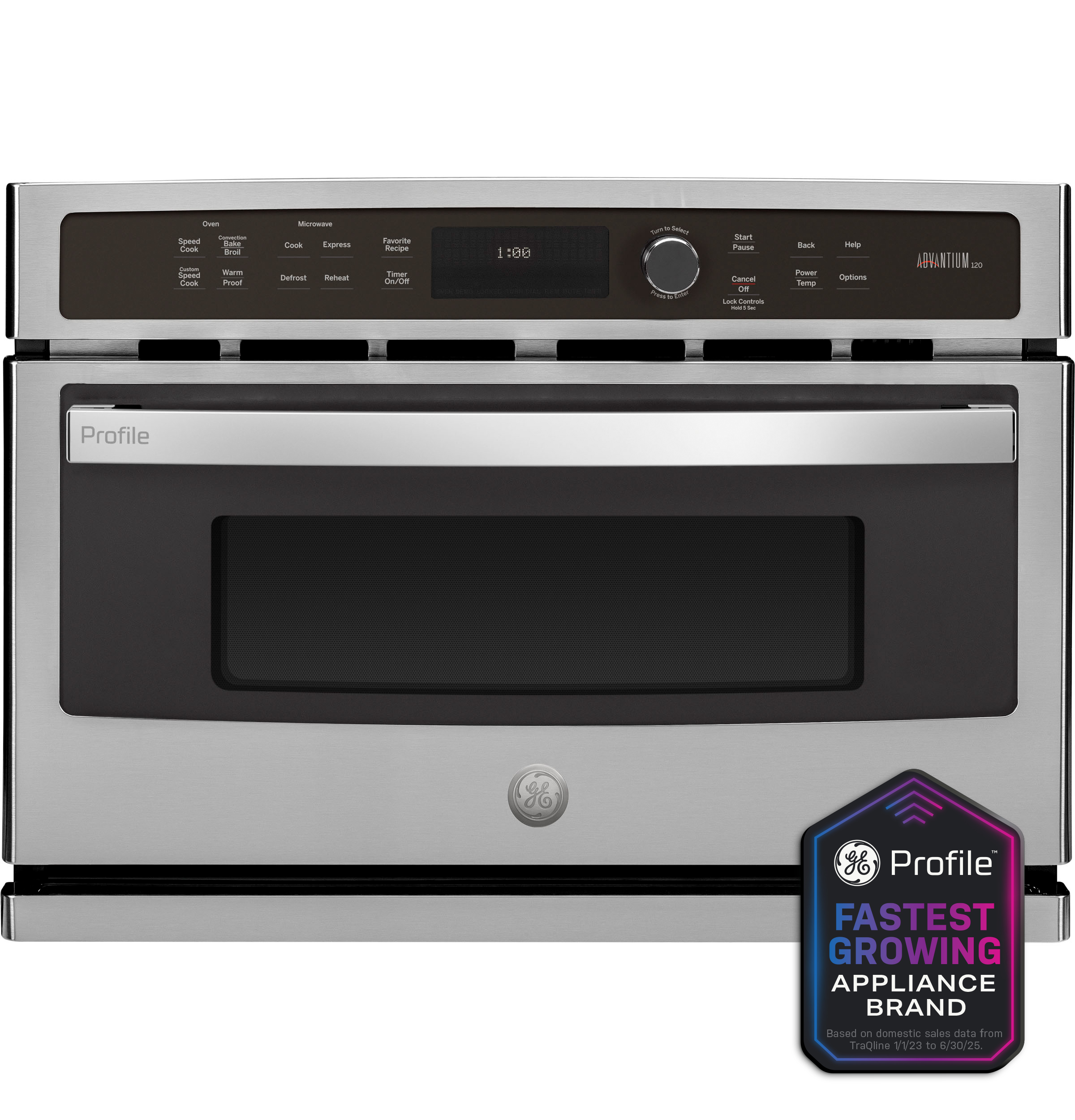 GE Profile™ 27 in. Single Wall Oven Advantium® Technology