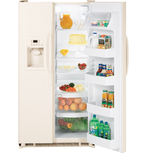 Hotpoint® ENERGY STAR® 22.0 Cu. Ft. Side-By-Side Refrigerator with Dispenser