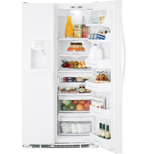 GE® ENERGY STAR® 25.4 Cu. Ft. Side-By-Side Refrigerator with Dispenser
