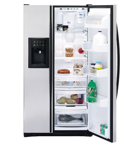 GE Profile Arctica CustomStyle™ 22.6 Cu. Ft. Stainless Side-By-Side Refrigerator