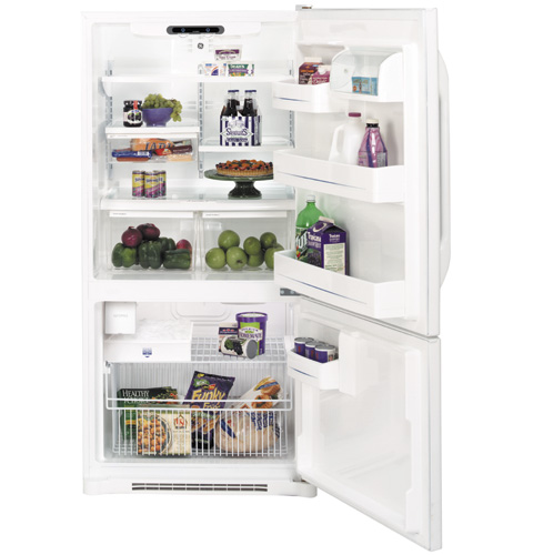GE® ENERGY STAR® 22.3 Cu. Ft. Bottom-Freezer Door Refrigerator