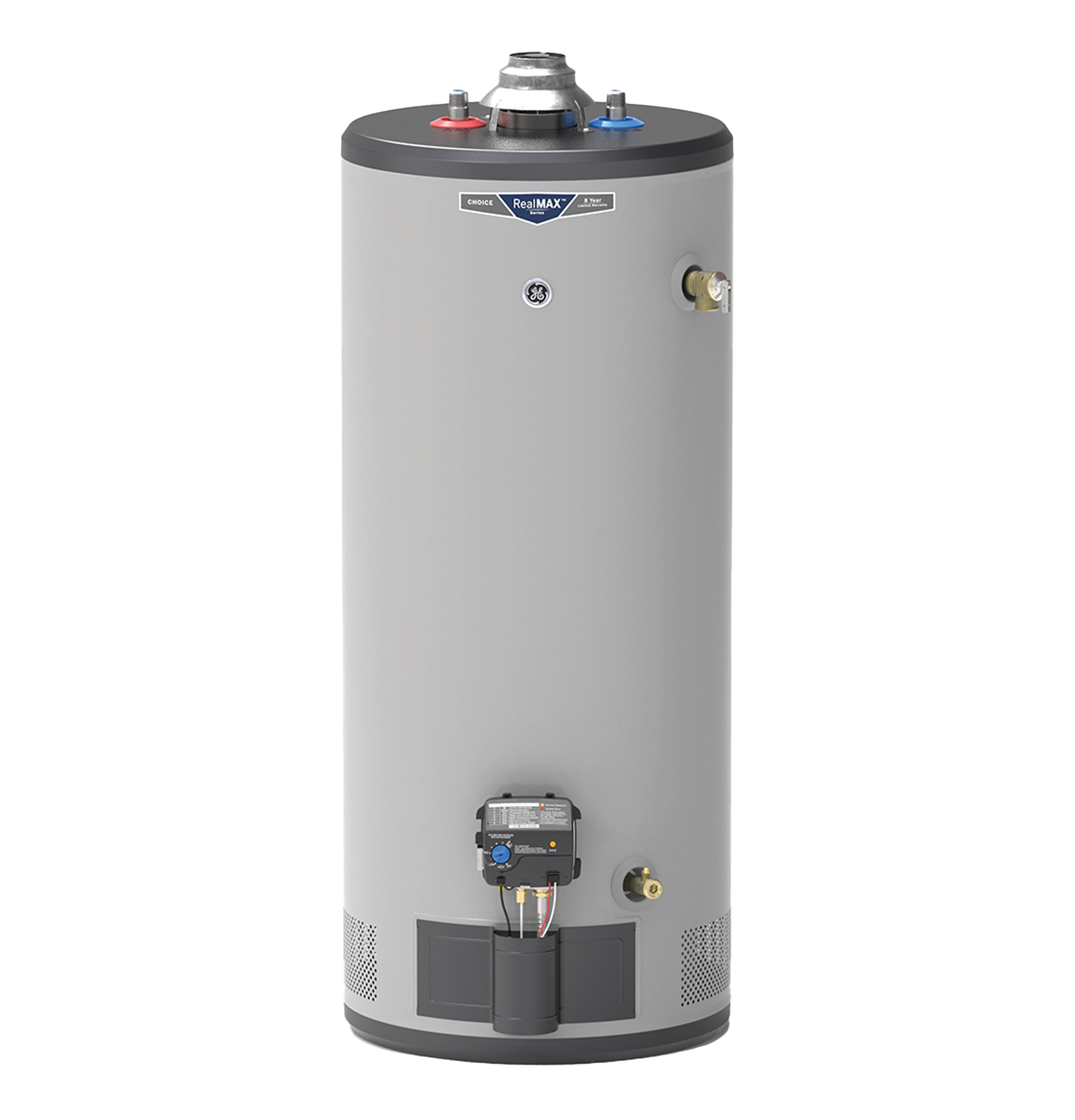 GE RealMAX Choice 30-Gallon Short Liquid Propane Atmospheric Water Heater