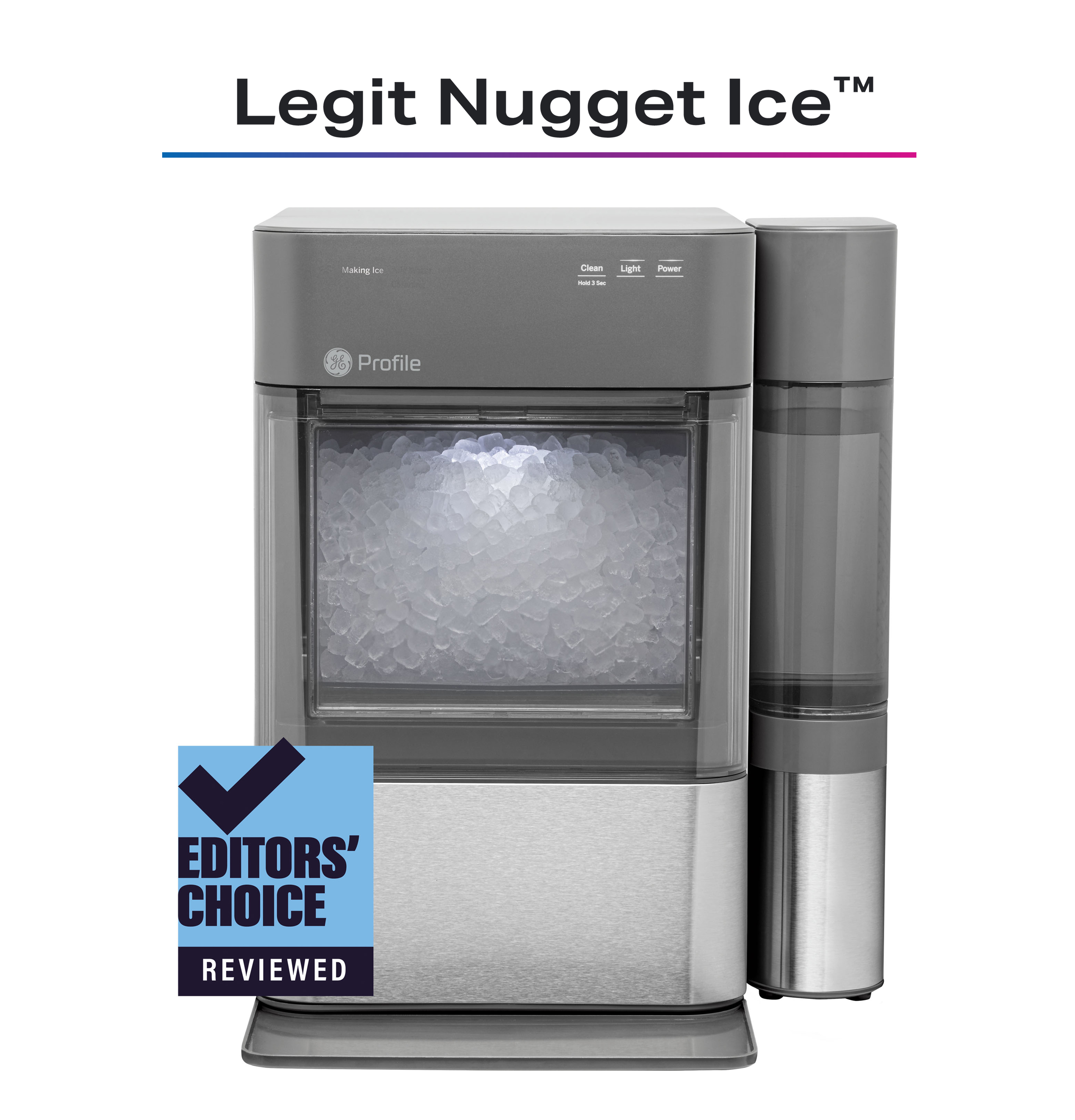 GE Profile™ Opal™ 2.0 Nugget Ice Maker + Side Tank + 4 Opal Filters