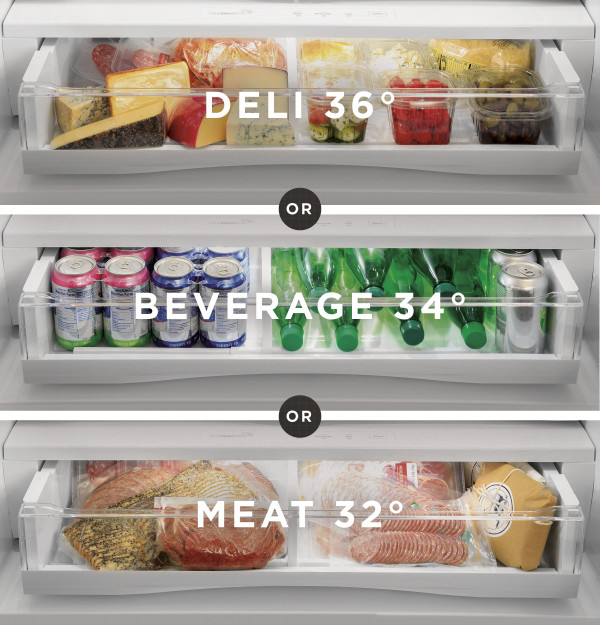 GE Profile™ Series 22.1 Cu. Ft. Counter-Depth Fingerprint Resistant French-Door Refrigerator with Door In Door and Hands-Free AutoFill|^|PYD22KYNFS