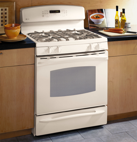 GE Profile™ Free-Standing Self-Clean Convection Gas Range with Warming Drawer