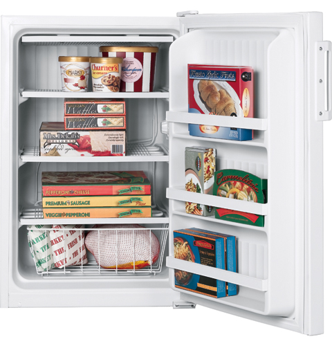 GE® 5.0 Cu. Ft. Manual Defrost Upright Freezer