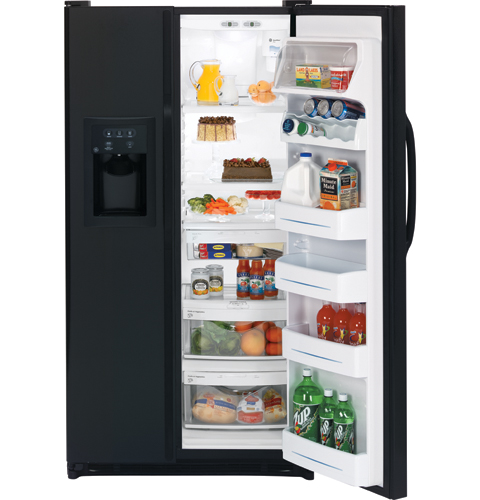 GE® ENERGY STAR® 23.1 Cu. Ft. Side-By-Side Refrigerator with Dispenser