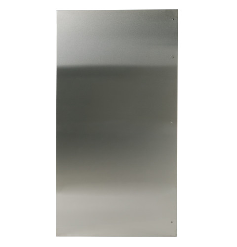 Refrigerator Door Wrap - Left Hand Stainless Steel