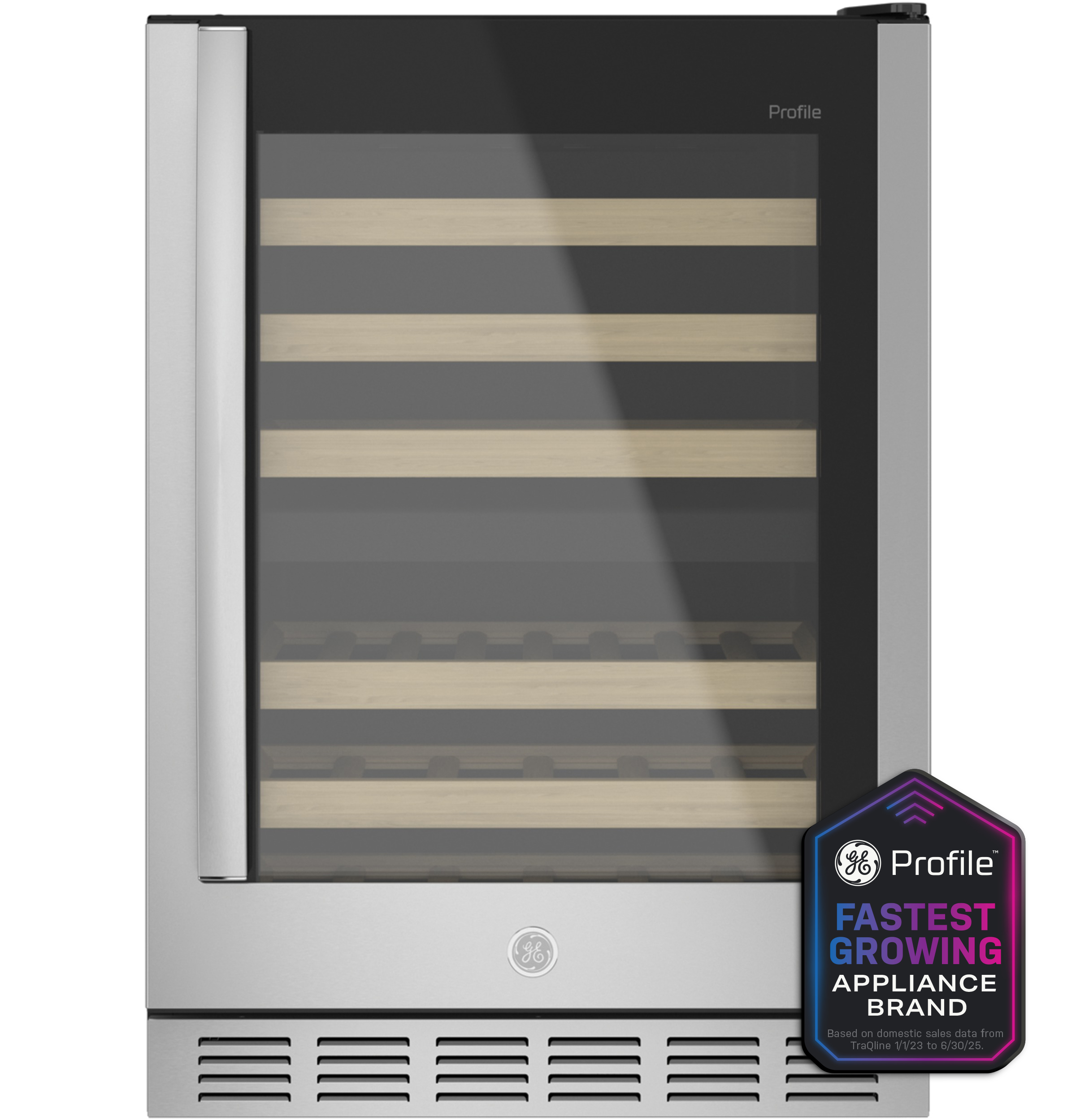 GE Profile™ 44-Bottle Dual Zone Wine Cooler