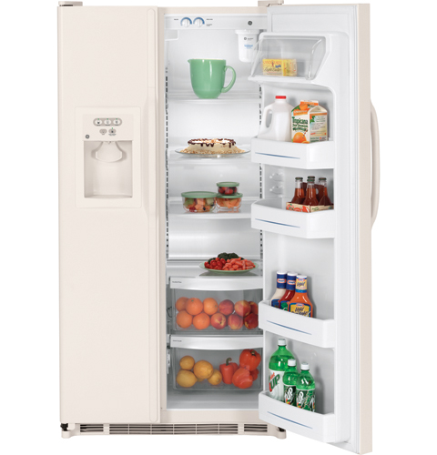 GE® 25.0 Cu. Ft. Side-By-Side Refrigerator with Dispenser