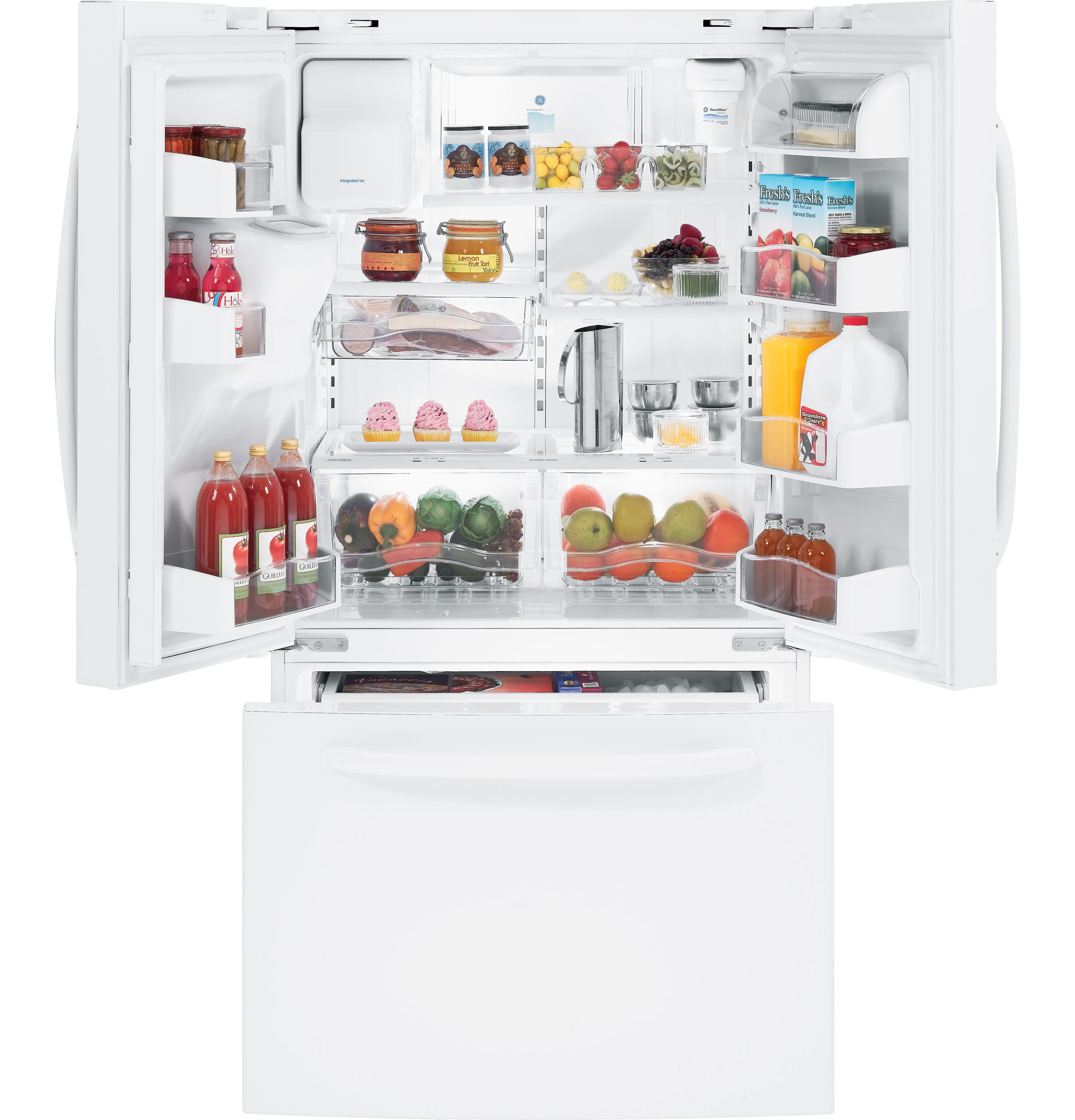 GE® ENERGY STAR® 25.9 Cu. Ft. French-Door Refrigerator with Icemaker