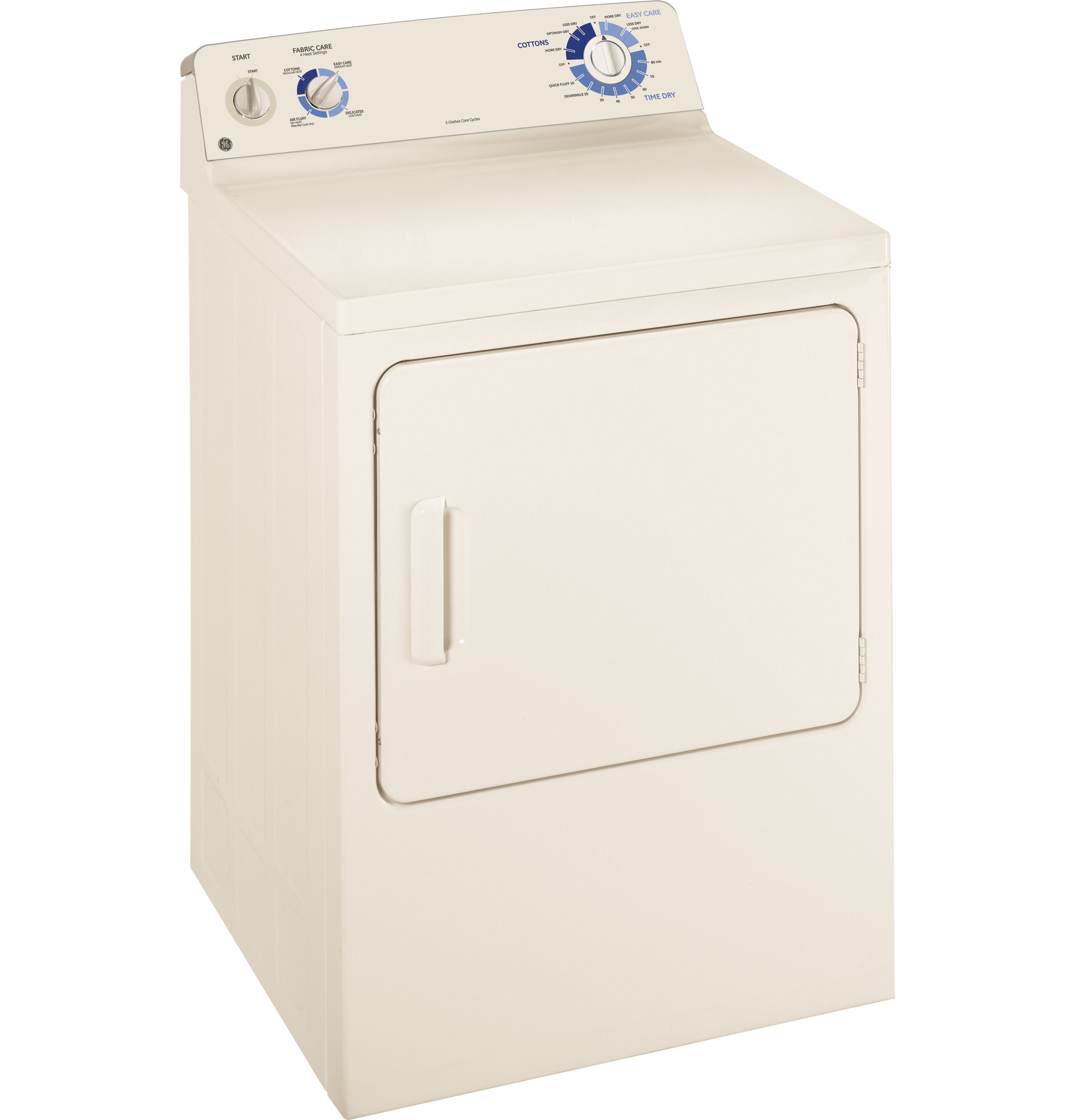 GE® 6.0 cu. ft. capacity DuraDrum™ gas dryer