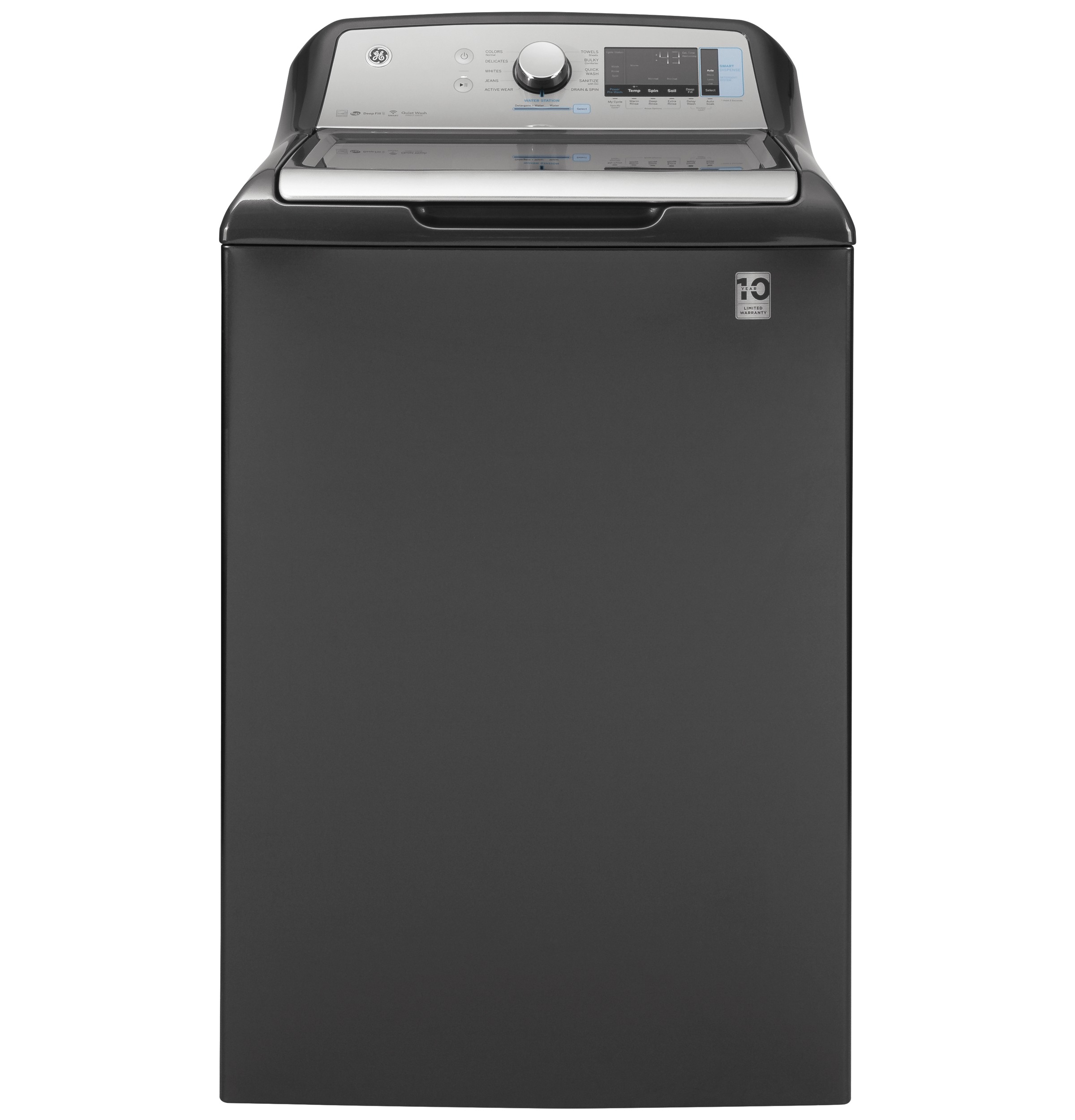 GE® ENERGY STAR® 5.2  cu. ft. Capacity Smart Washer with Sanitize w/Oxi and SmartDispense