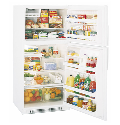 GE® 20.6 Cu. Ft. Top-Freezer Refrigerator