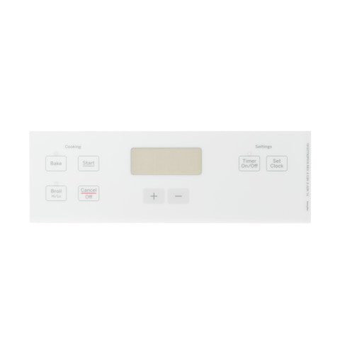 RANGE CONTROL PANEL - WHITE
