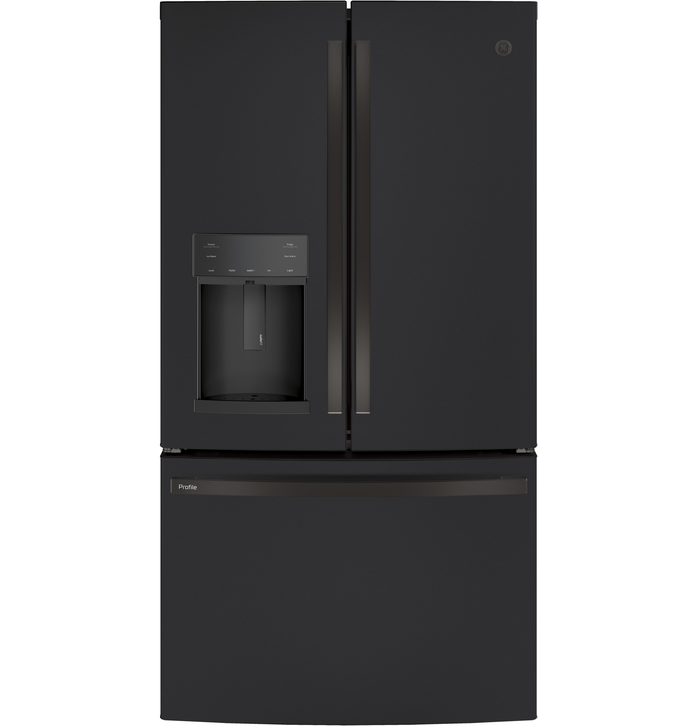 GE Profile™ Series ENERGY STAR® 22.1 Cu. Ft. Counter-Depth French-Door Refrigerator with Hands-Free AutoFill