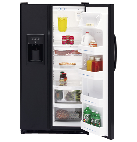 GE® 24.9 Cu. Ft. Side-By-Side Refrigerator with Dispenser