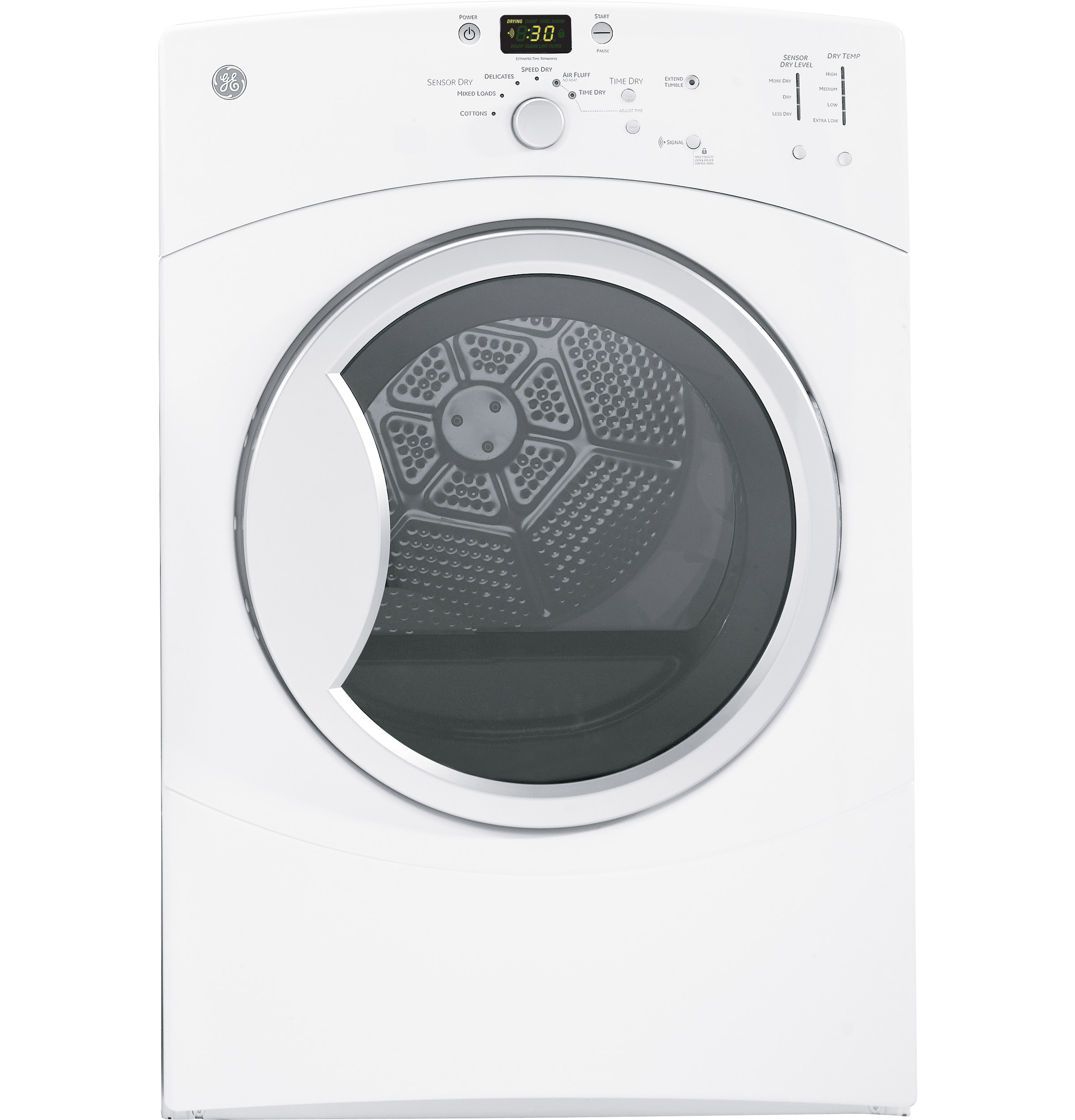 GE® 7.0 Cu. Ft. Super Capacity Electric Dryer