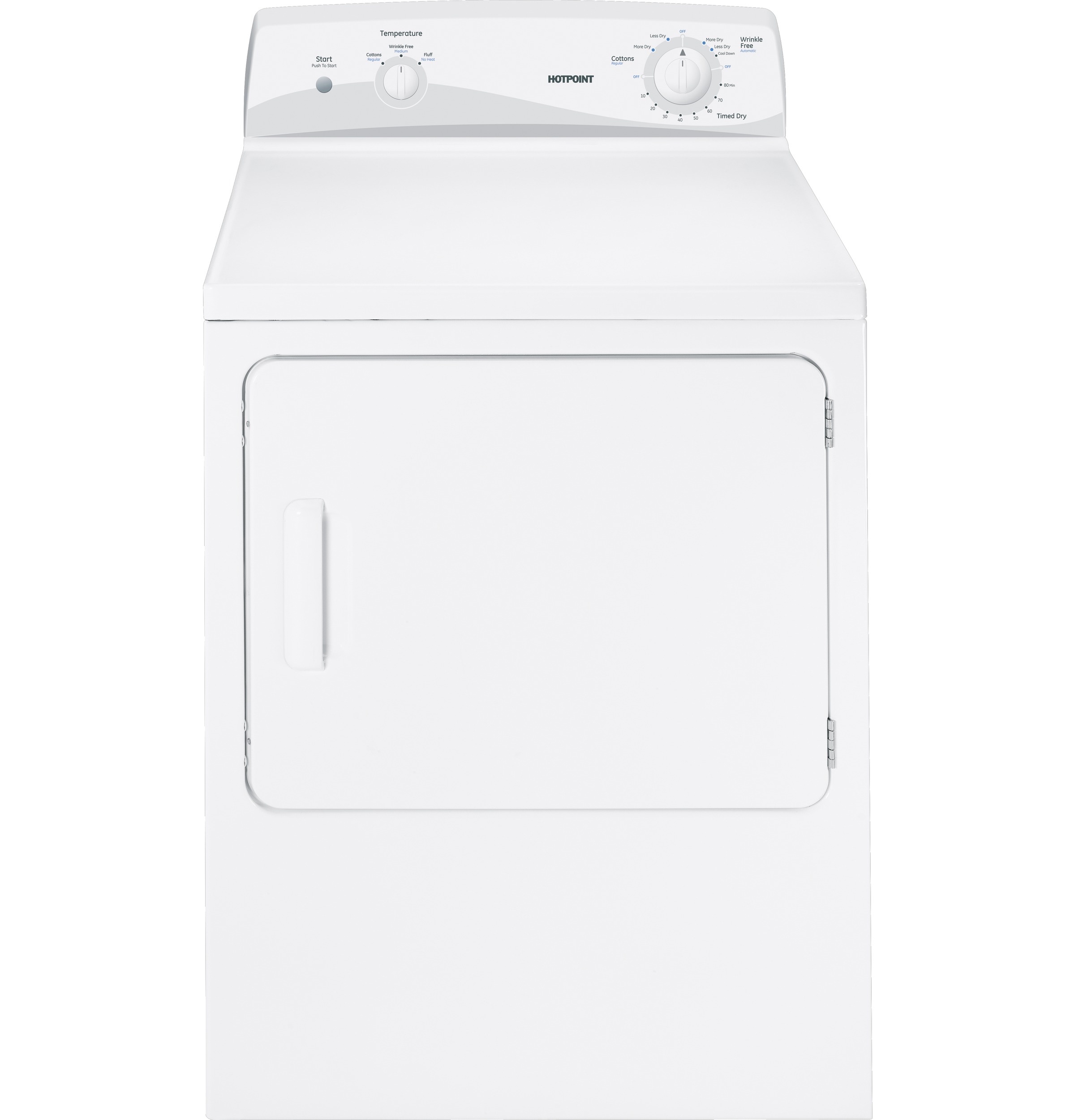 Hotpoint® 6.0 cu. ft. capacity Dura Drum gas dryer