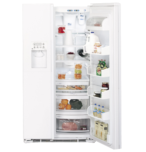 GE Profile Arctica CustomStyle™ Side-By-Side Refrigerator