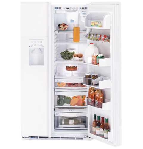 GE Profile CustomStyle™ ENERGY STAR® 22.6 Cu. Ft. Side-By-Side Refrigerator