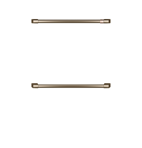 CAFÉ™ 2 - 30” Double Wall Oven Handles - Brushed Bronze