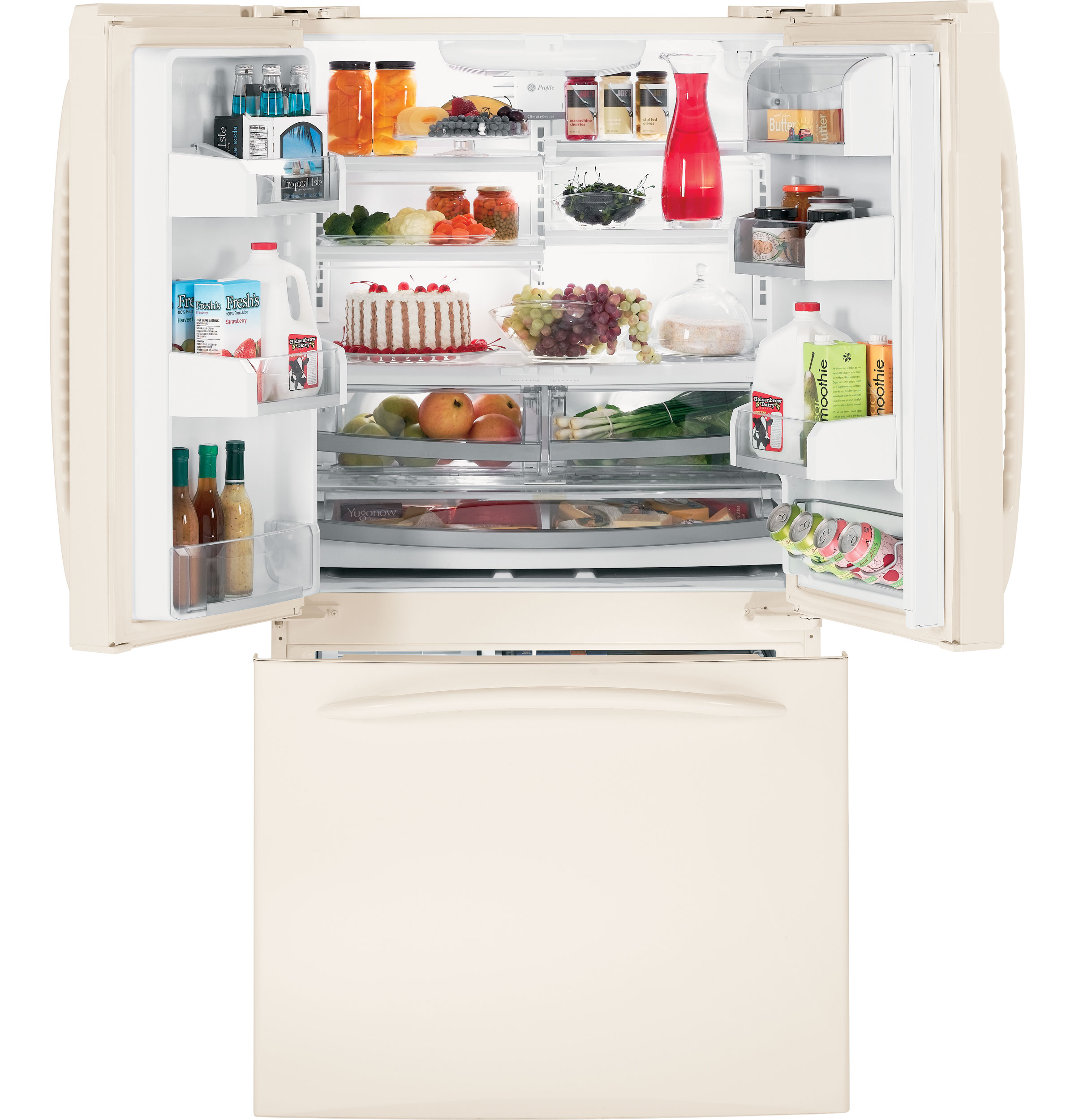 GE Profile™ ENERGY STAR® 20.8 Cu. Ft. French-Door Refrigerator