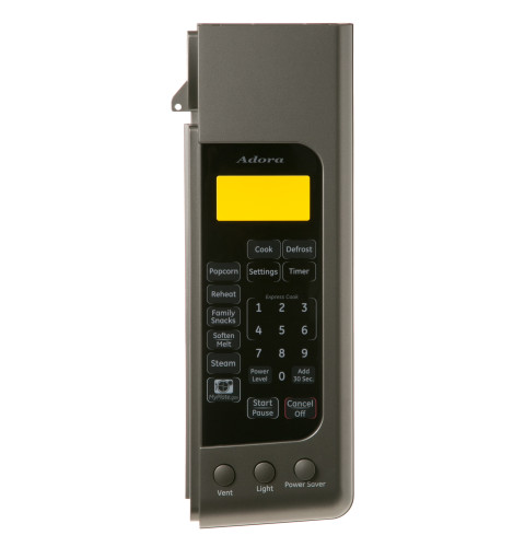 MICROWAVE CONTROL PANEL - BLACK & STAINLESS STEEL