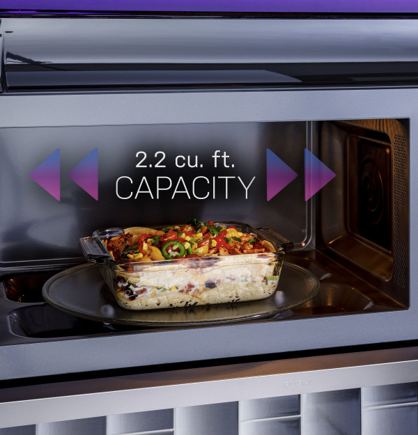 2.2 cu. ft. Capacity